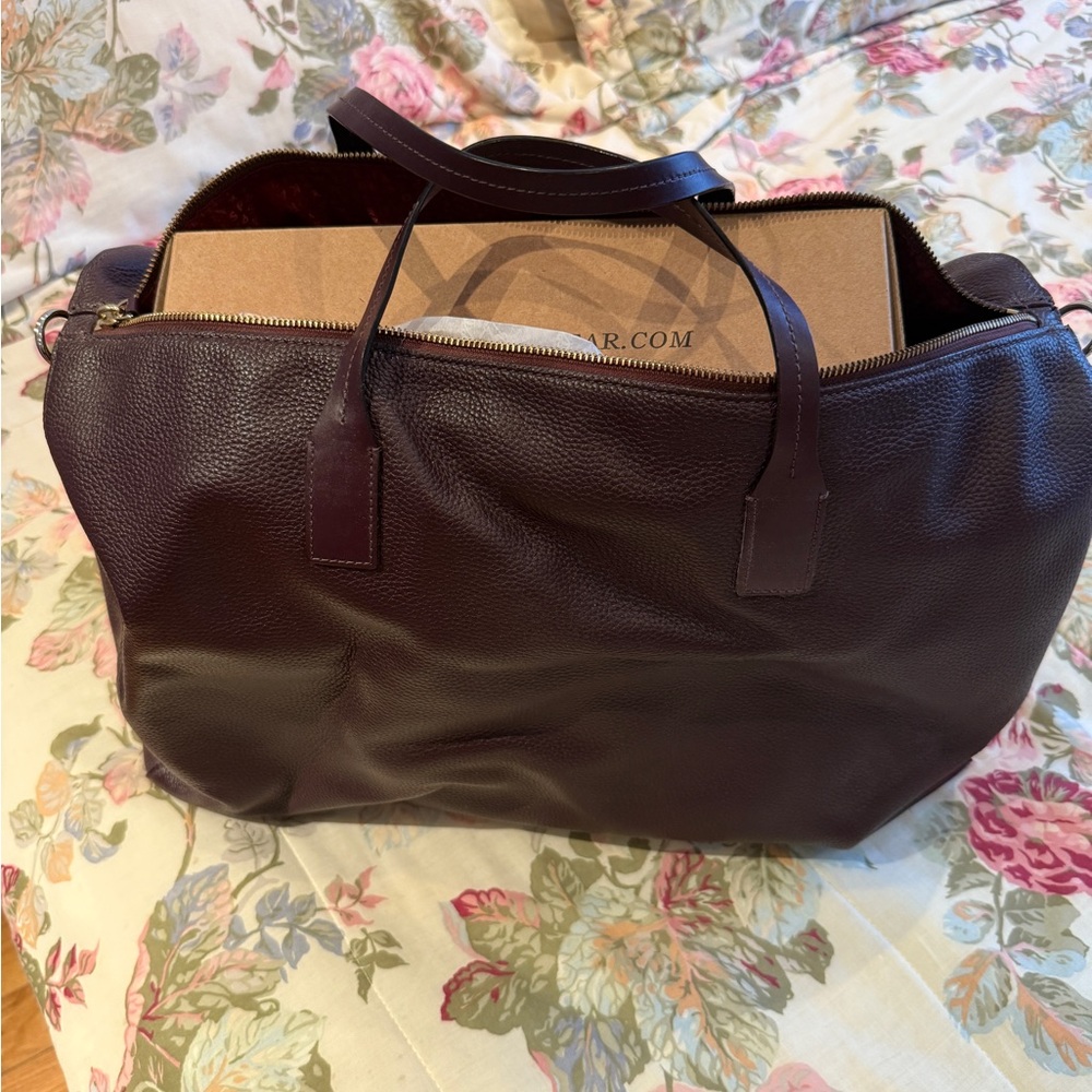 Kate Spade Dark Brown Men's Duffel Bag - Picture 5 of 14